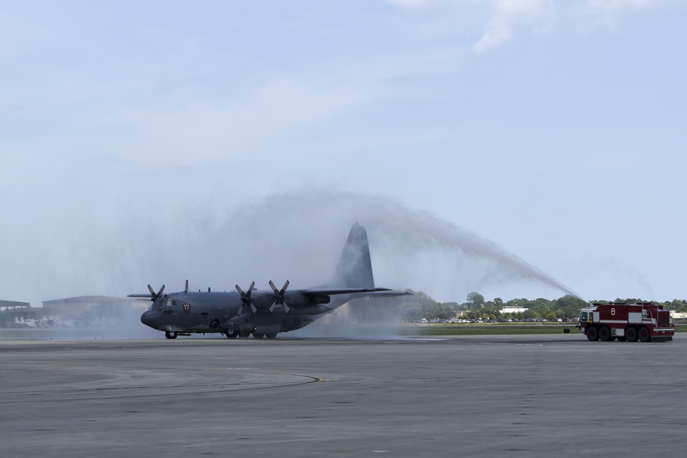Final AC-130U Spooky returns from combat deployment