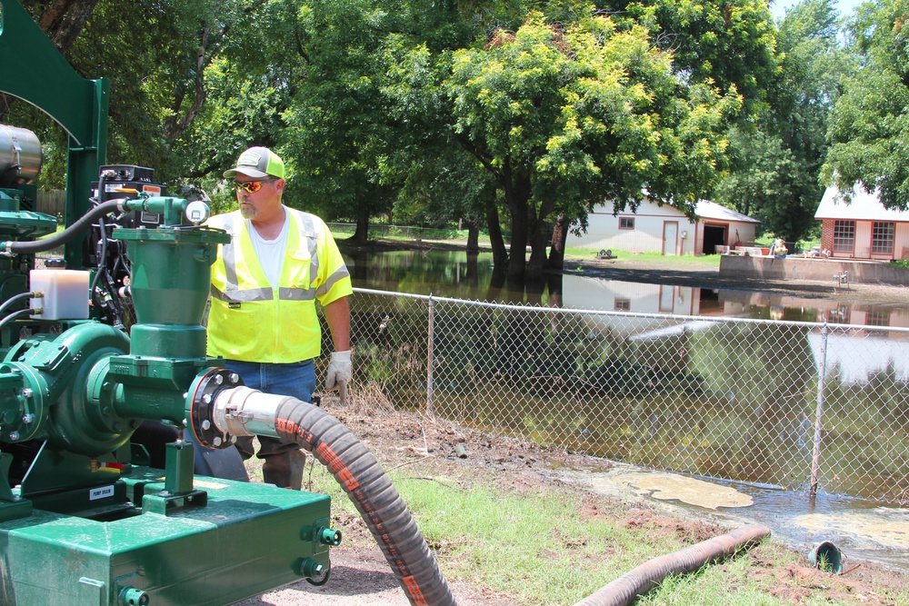 Still Pumping Water Out