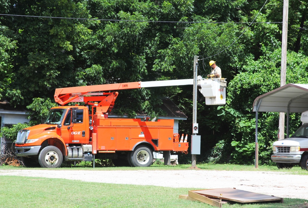 Electric Lines are Repaired