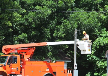 Electric Lines are Repaired