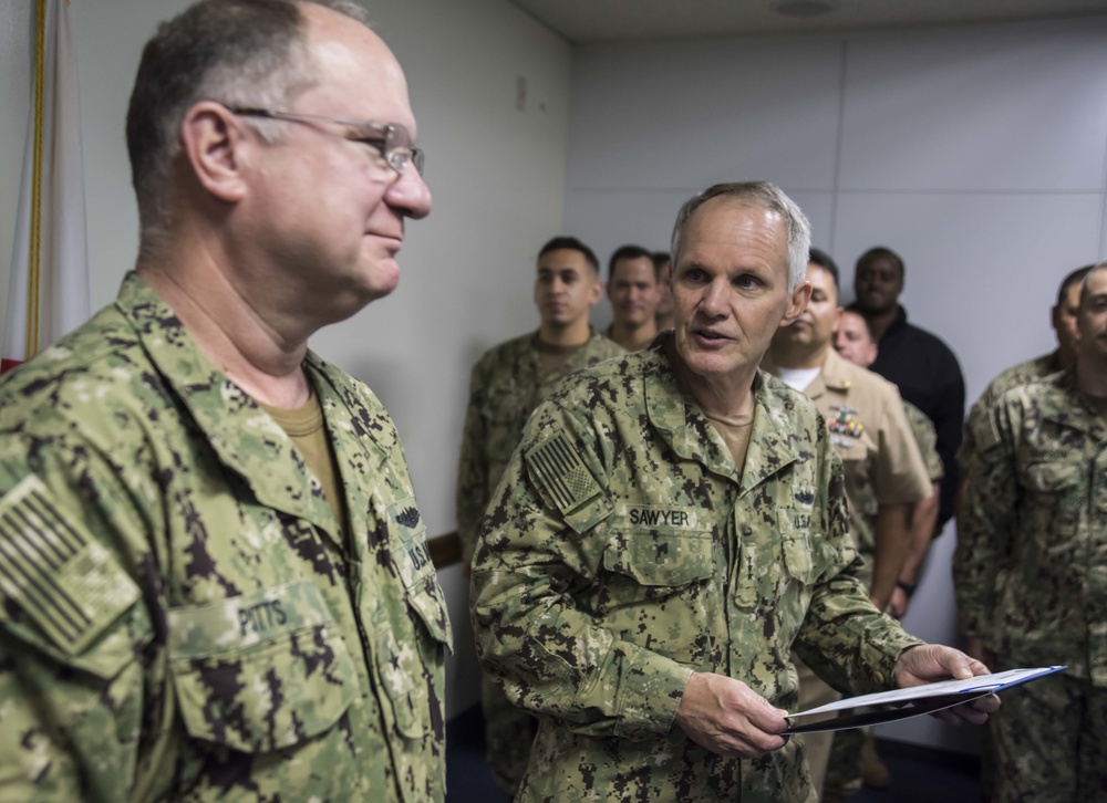 Rear Adm. Jimmy Pitts Promoted