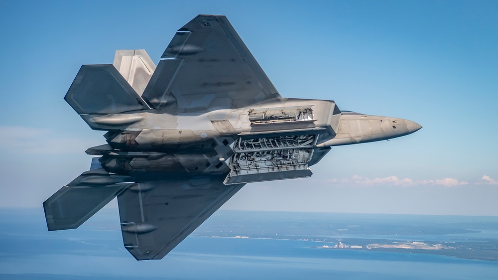 Thunderbirds fly over Michigan