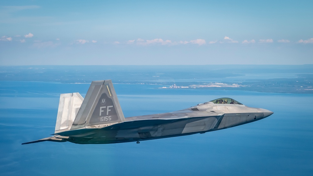 Thunderbirds fly over Michigan