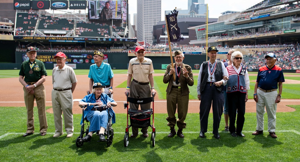 Minnesota Twins Armed Forces Appreciation Day 2019