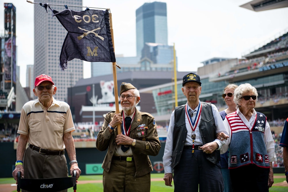 Minnesota Twins Armed Forces Appreciation Day 2019
