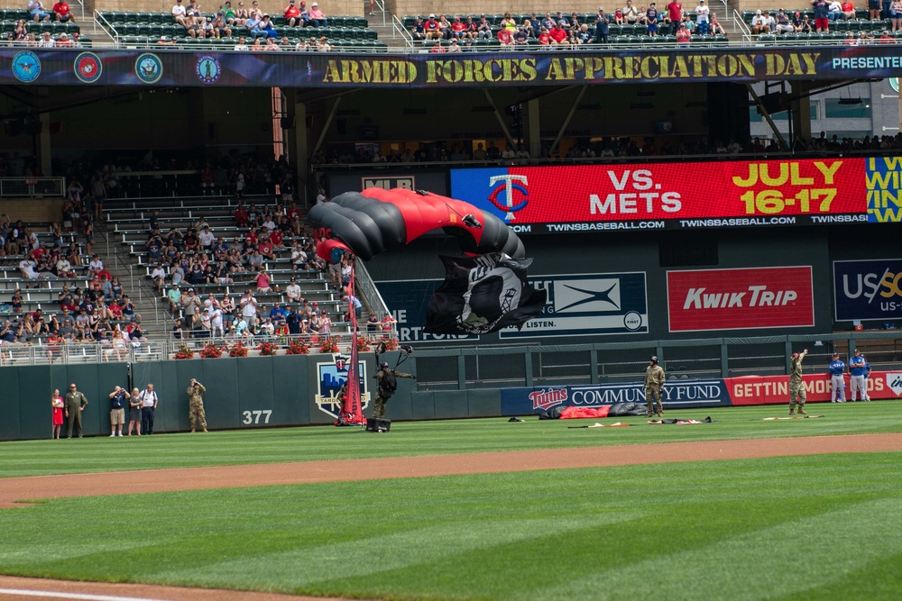 Minnesota Twins Armed Forces Appreciation Day 2019