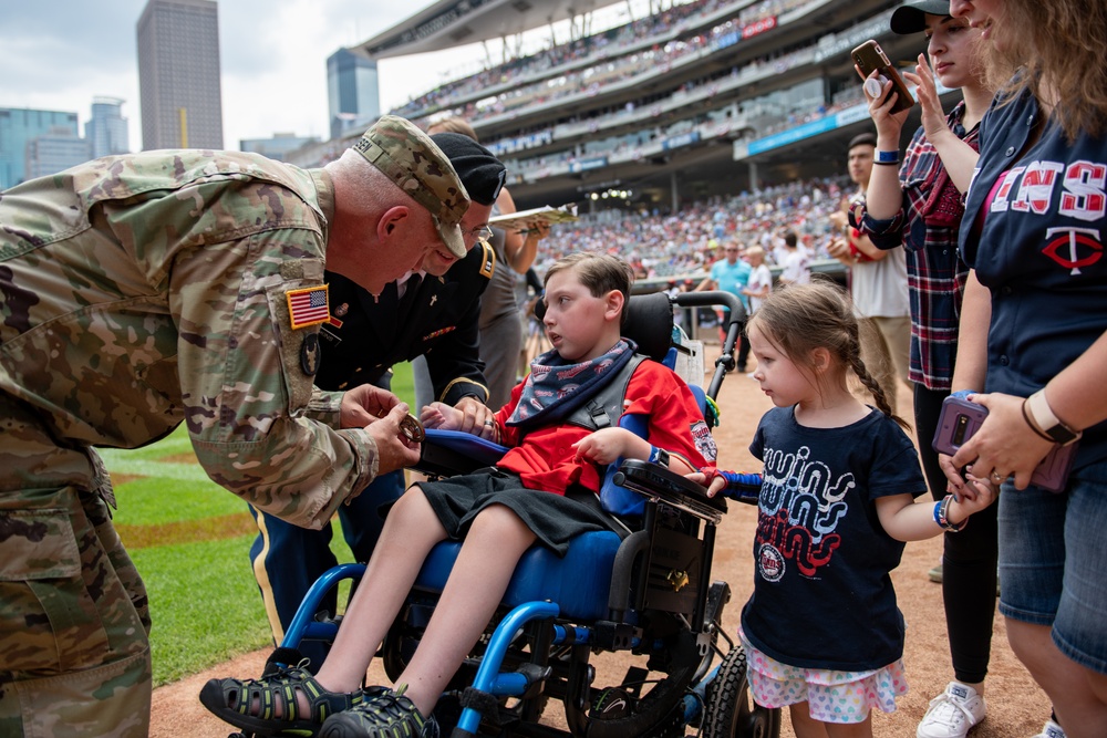 Minnesota Twins Armed Forces Appreciation Day 2019
