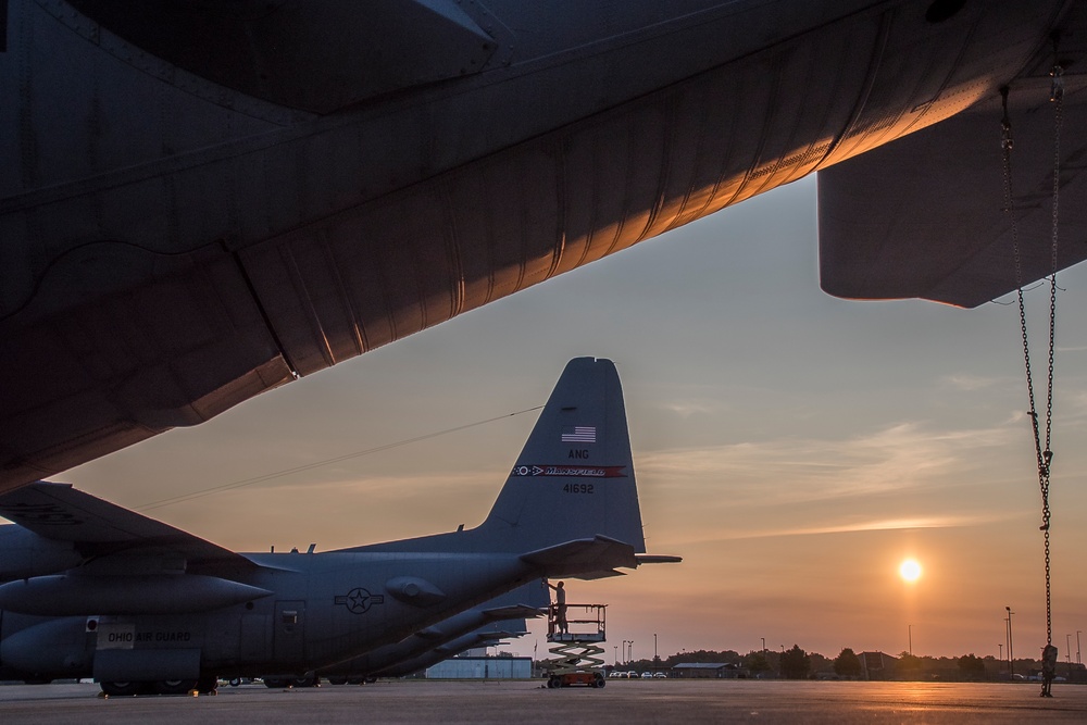 179th Airlift Wing Sunrise