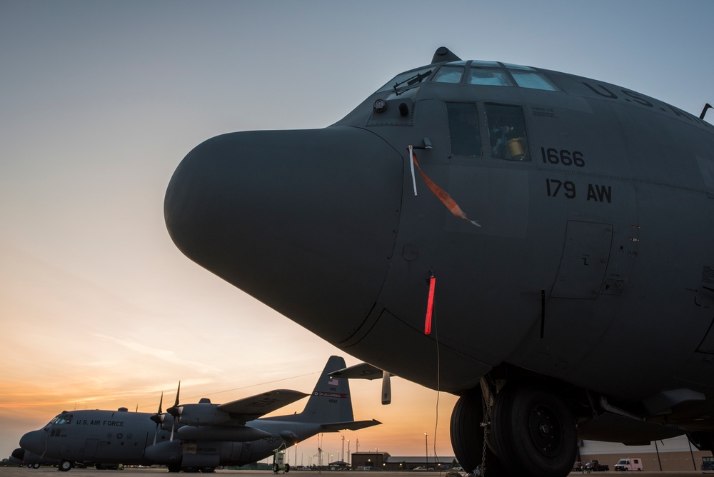 179th Airlift Wing Sunrise