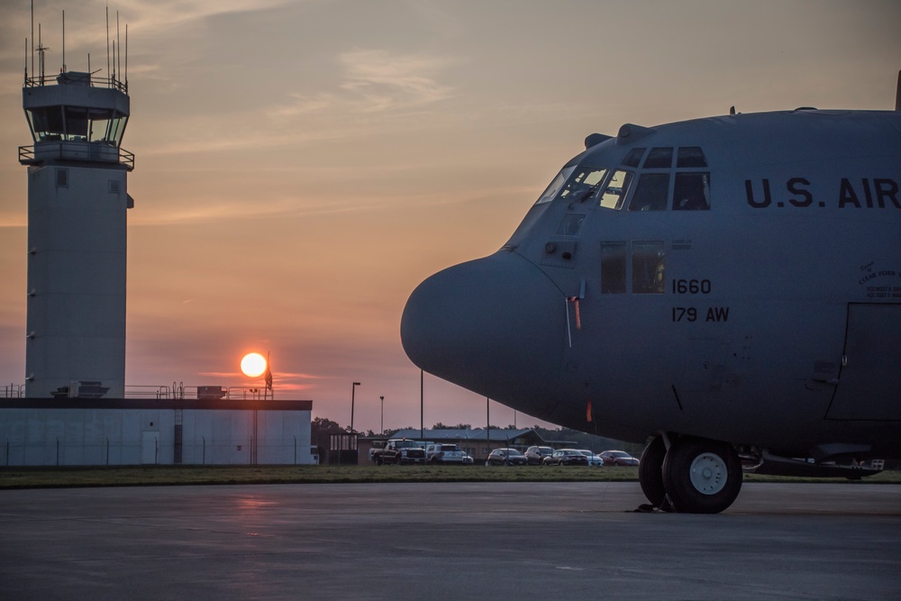 179th Airlift Wing Sunrise