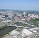 Aerial shots of Nashville and surrounding areas