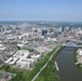 Aerial shots of Nashville and surrounding areas