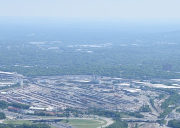 Aerial shots of Nashville and surrounding areas