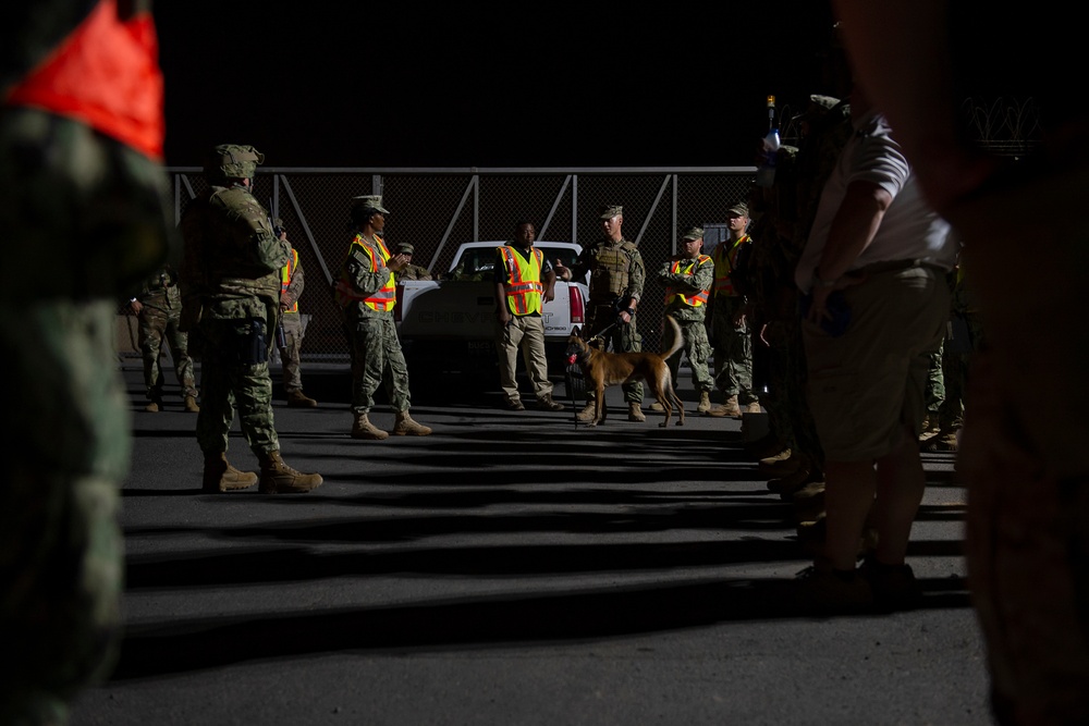 Force Protection Exercise on CLDJ