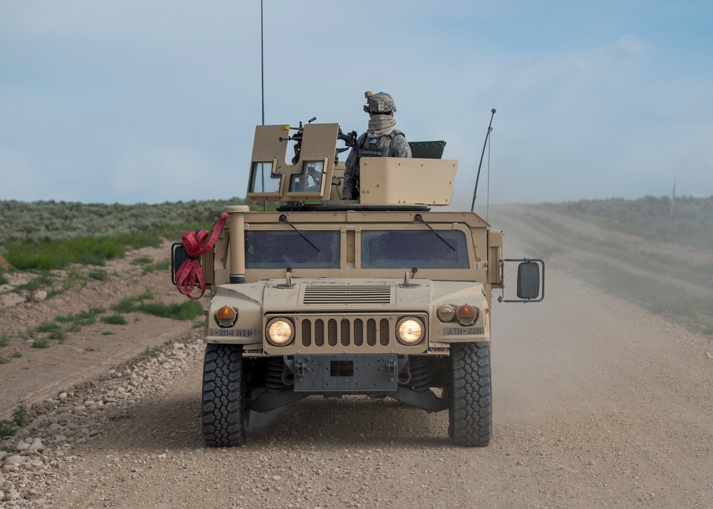 Idaho Air National Guard works with Oregon Air National Guar at the Orchard Combat Training Center