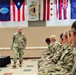 Army Reserve CSM visits with Fort McCoy NCOA students