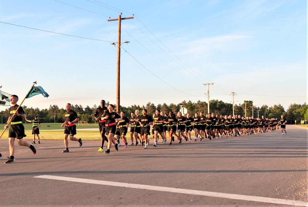 Fort McCoy NCOA holds academywide run with staff, students