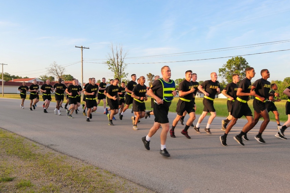 Fort McCoy NCOA holds academywide run with staff, students