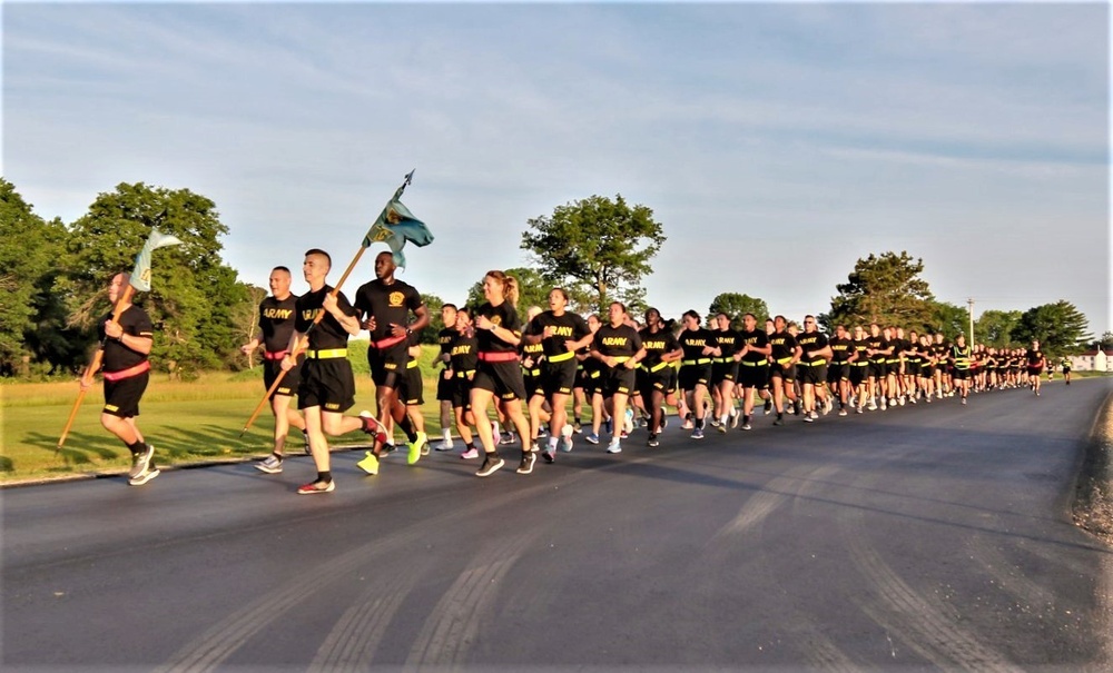 Fort McCoy NCOA holds academywide run with staff, students