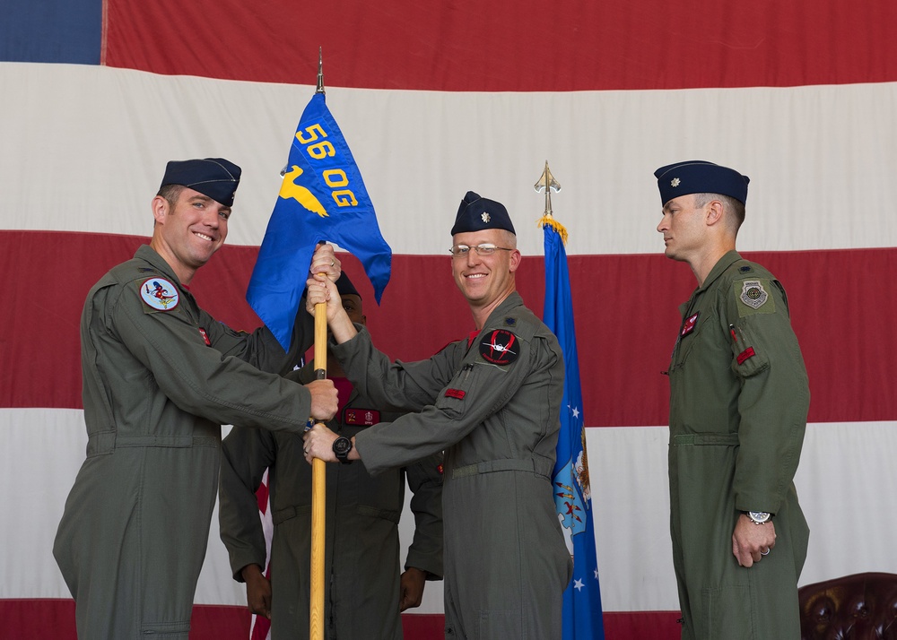 56th Training Squadron Change of Command