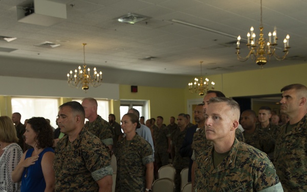 Master Gunnery Sgt. James Hypes’ Retirement Ceremony