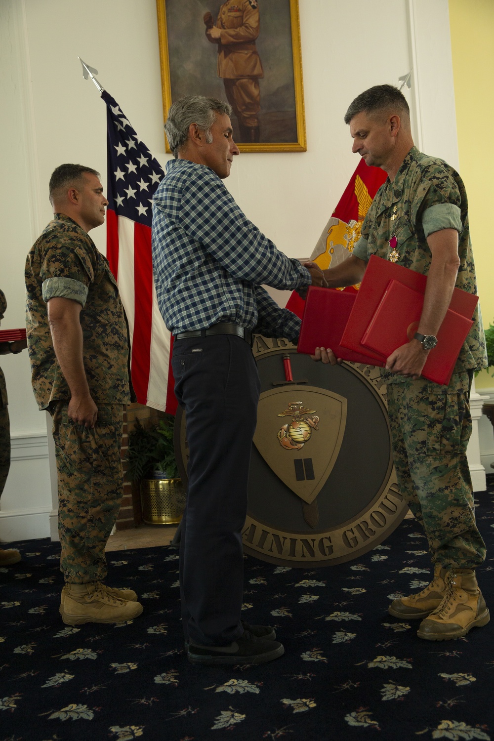 Master Gunnery Sgt. James Hypes’ Retirement Ceremony