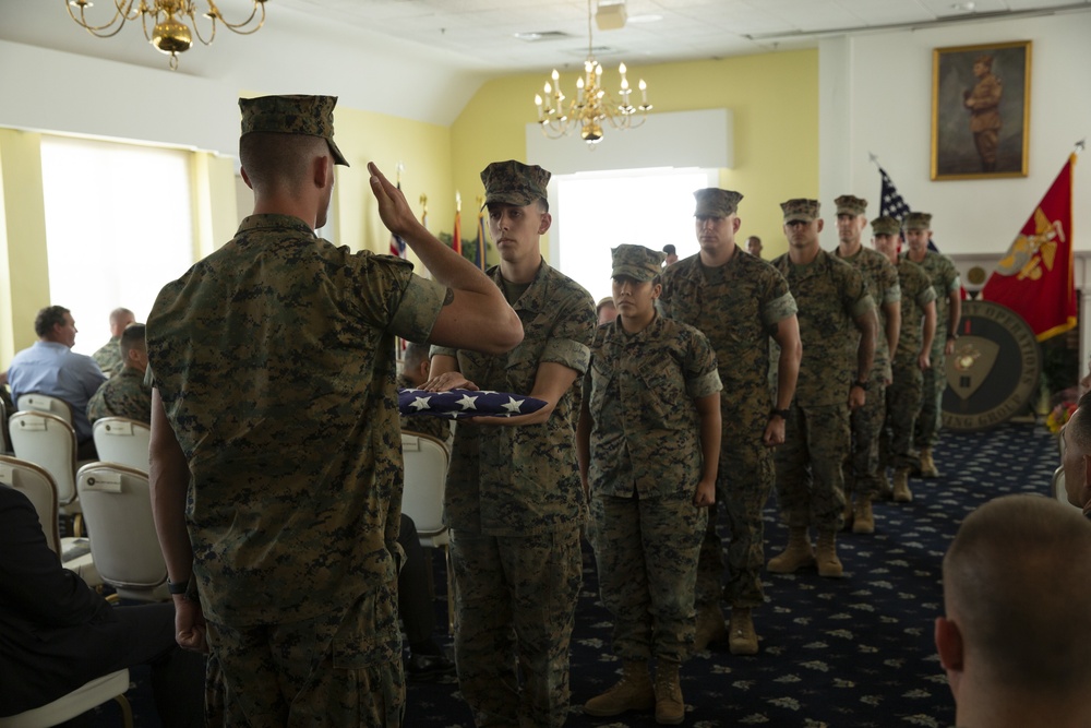 DVIDS - Images - Master Gunnery Sgt. James Hypes’ Retirement Ceremony ...