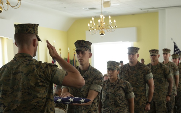 Master Gunnery Sgt. James Hypes’ Retirement Ceremony