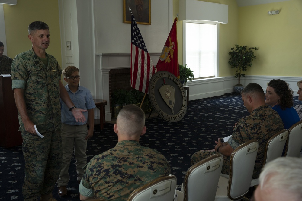 Master Gunnery Sgt. James Hypes’ Retirement Ceremony