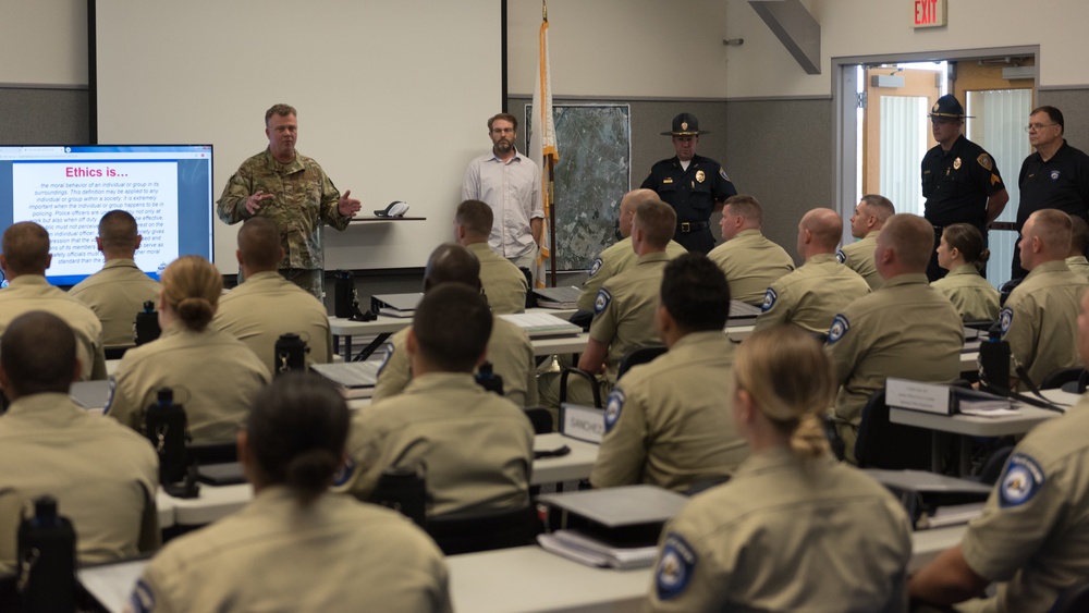 Police Academy recruits begin training at Joint Base Cape Cod