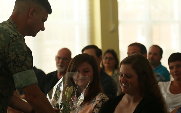 Master Gunnery Sgt. James C. Hypes' Retirement Ceremony