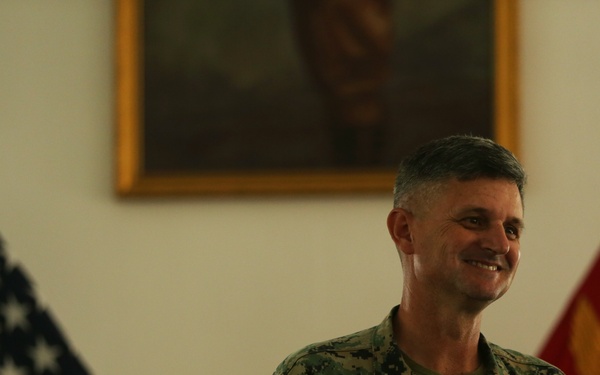 Master Gunnery Sgt. James C. Hypes' Retirement Ceremony