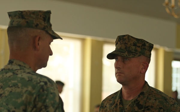 Master Gunnery Sgt. James C. Hypes' Retirement Ceremony