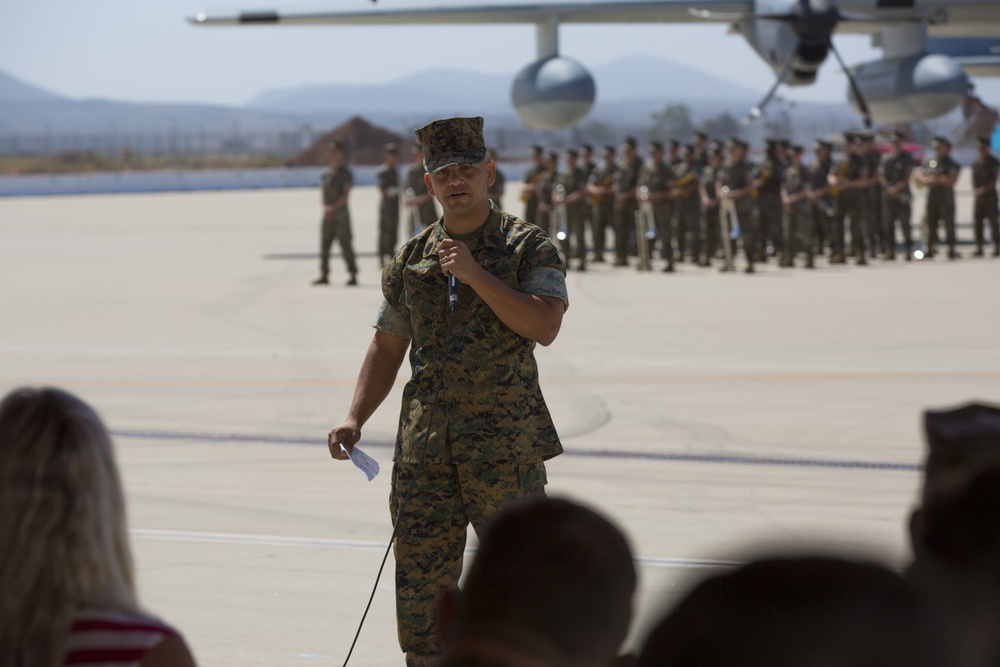 VMGR-352 Relief and Appointment
