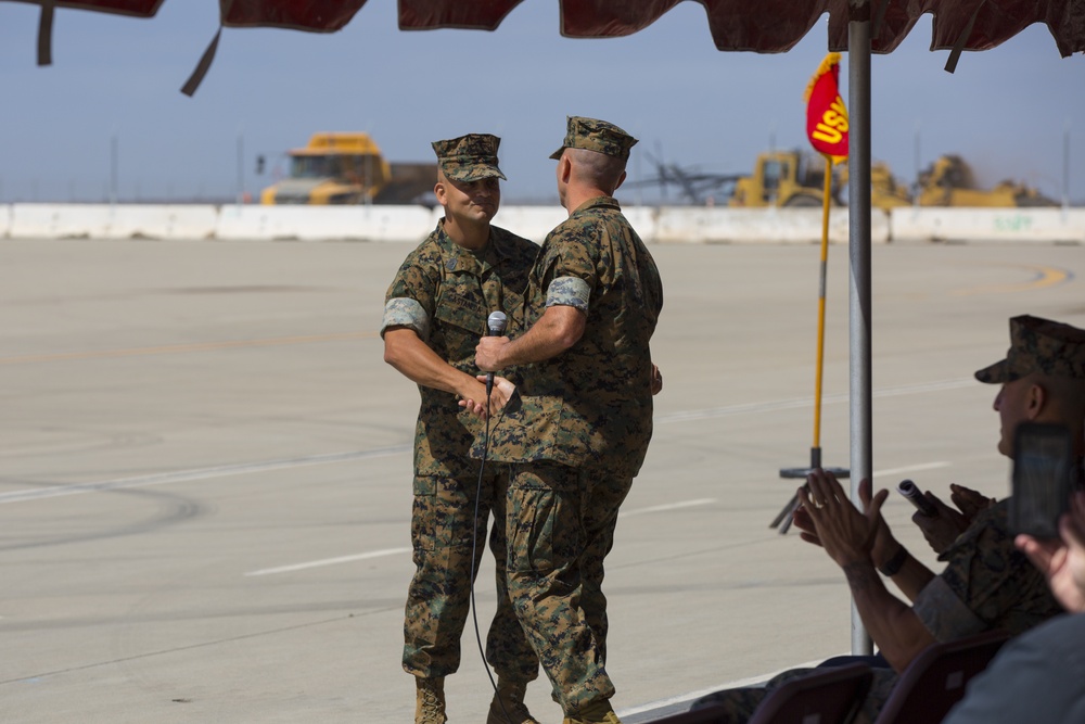 VMGR-352 Relief and Appointment