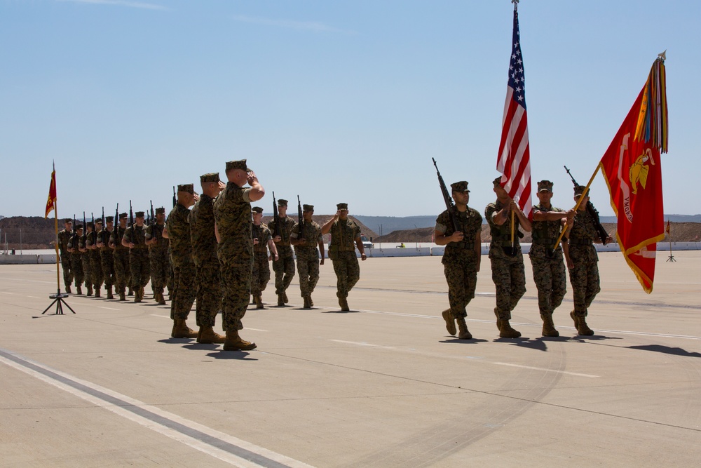 VMGR-352 Relief and Appointment