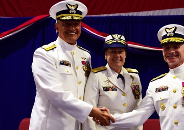 U.S. Coast Guard 13th District change-of-command ceremony