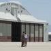 Col. Dan Boyack performs &quot;fini-flight&quot; at Roland R. Wright ANG Base