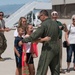 Col. Dan Boyack performs &quot;fini-flight&quot; at Roland R. Wright ANG Base