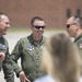 Col. Dan Boyack performs &quot;fini-flight&quot; at Roland R. Wright ANG Base