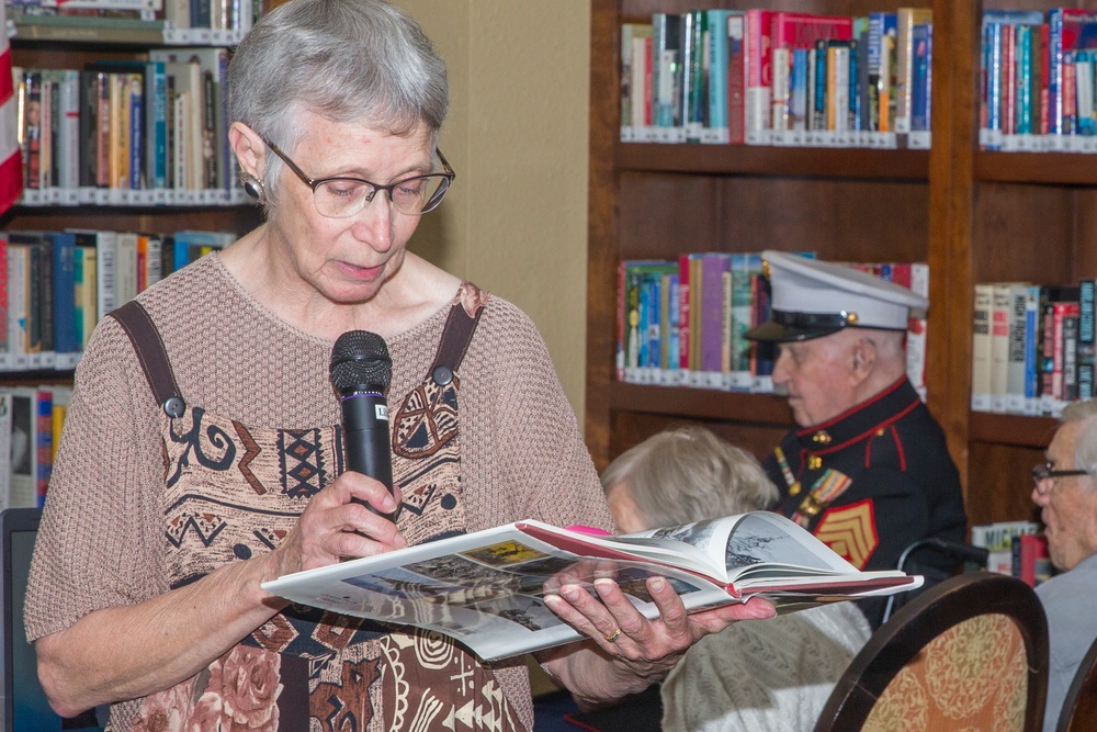 Once a Marine always a Marine: WWII veteran celebrates 100th birthday