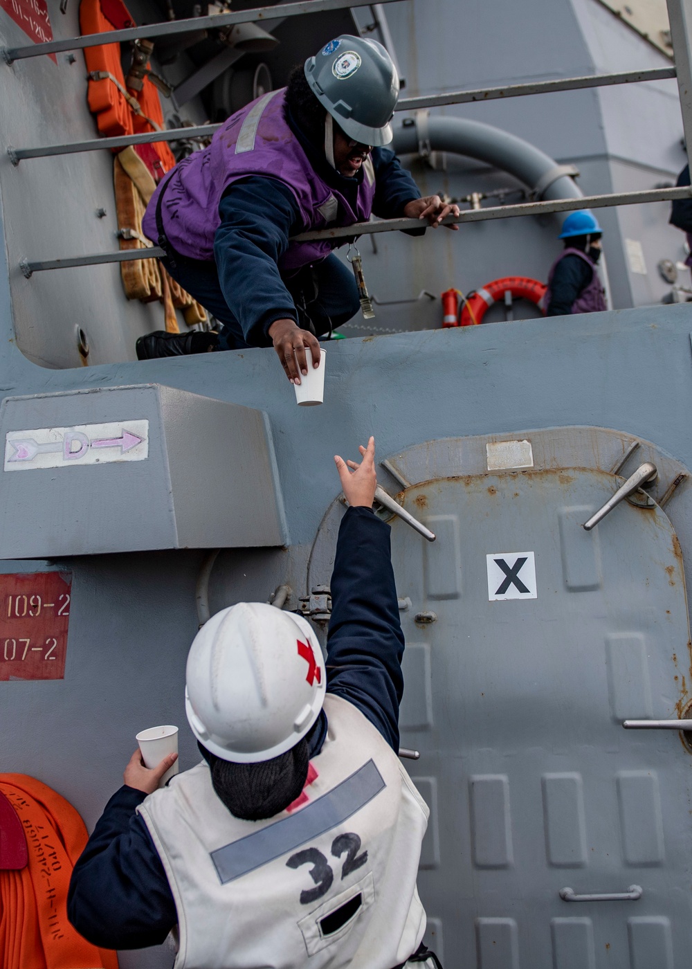 USS Michael Murphy and CNS Araucano Conduct RAS During Teamwork South USS Michael Murphy and CNS Araucano Conduct RAS During Teamwork South