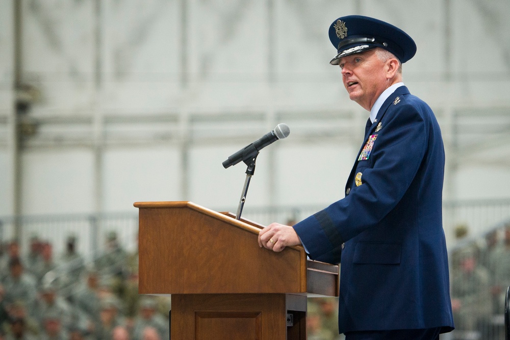 VCSAF presides over AFDW Change of Command Ceremony