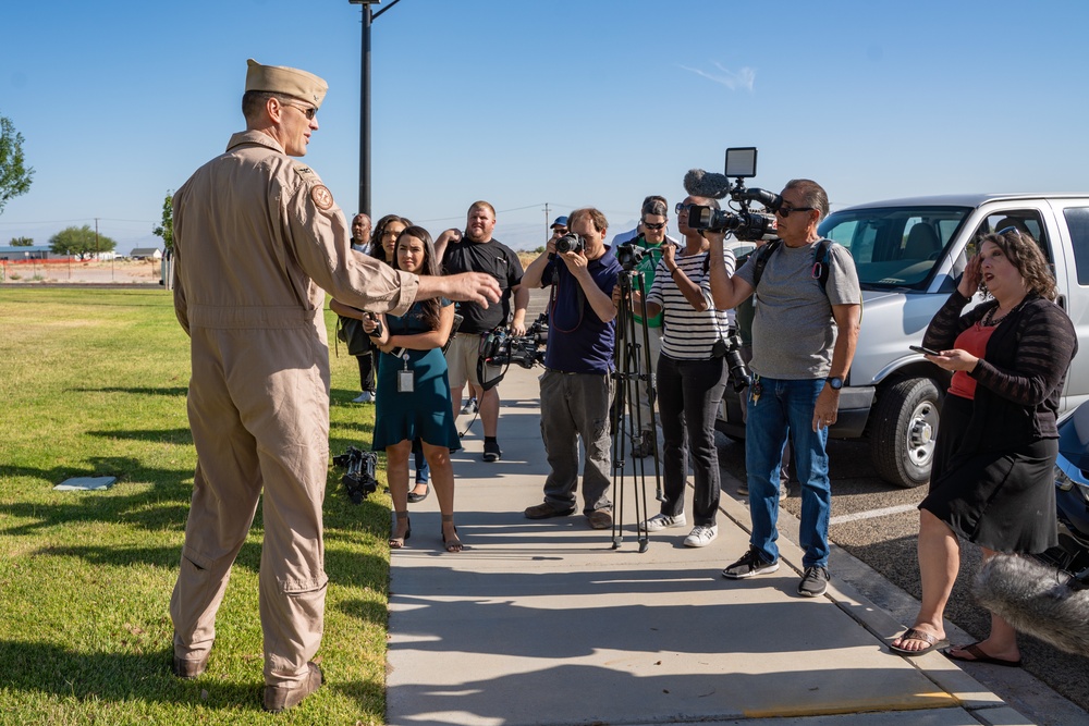 NAWS China Lake CO Hosts Regional Media Personnel after Earthquake