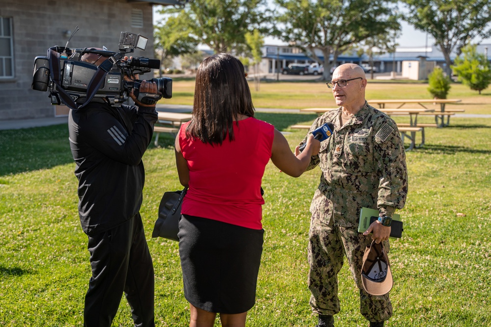 NAWS China Lake CO Hosts Regional Media Personnel after Earthquake