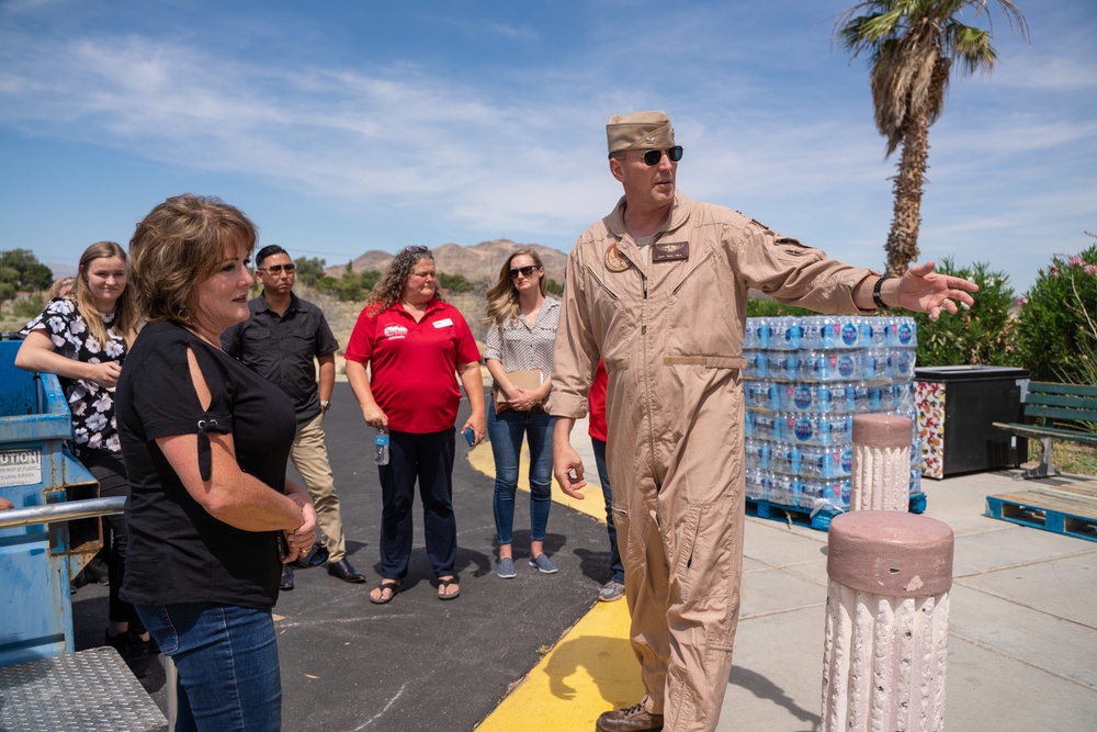 NAWS China Lake CO Hosts Senator Shannon Grove after Earthquake