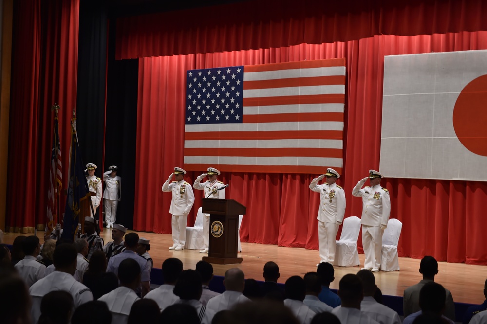 Naval Forces Japan, Navy Region Japan Holds Change of Command