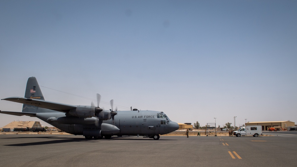 C-130 Resupply Mission