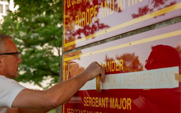 Change of Command and Retirement Ceremony