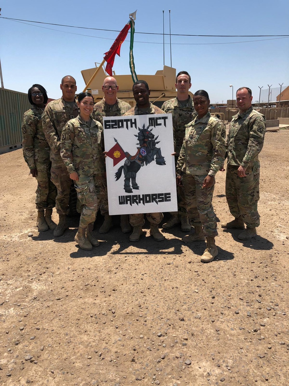 CSM Carl Engel Visits Troops